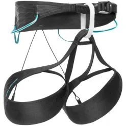 Black Diamond Airnet Harness Women black-aqua verde