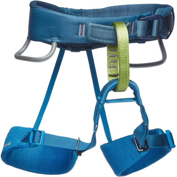 Black Diamond Momentum Harness Kids kingfisher 1 Black Diamond Momentum Harness Kids kingfisher