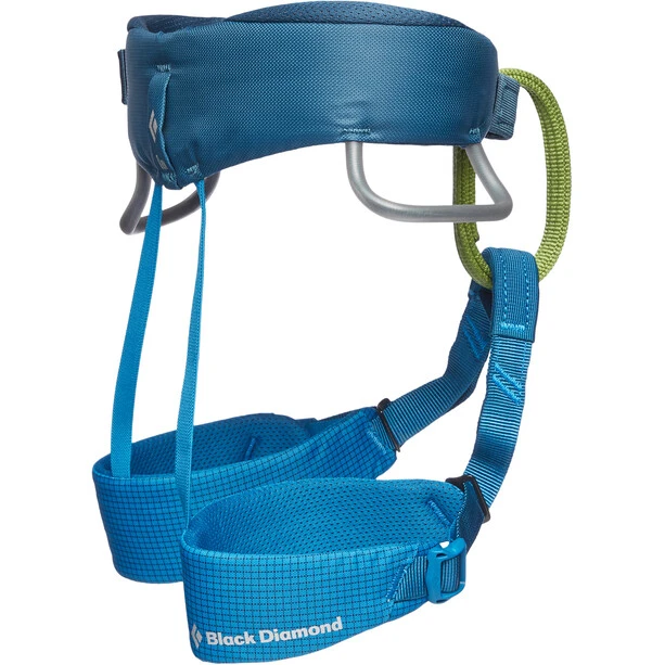 Black Diamond Momentum Harness Kids kingfisher 2 Black Diamond Momentum Harness Kids kingfisher - Image 2