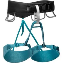 Black Diamond Momentum Harness Women aqua verde