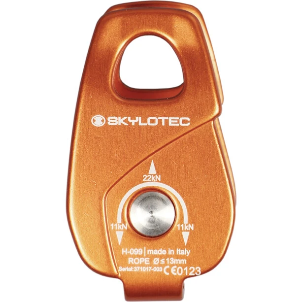Skylotec Mini Roll Cage Rope Pulley orange 2 Skylotec Mini Roll Cage Rope Pulley orange - Image 2